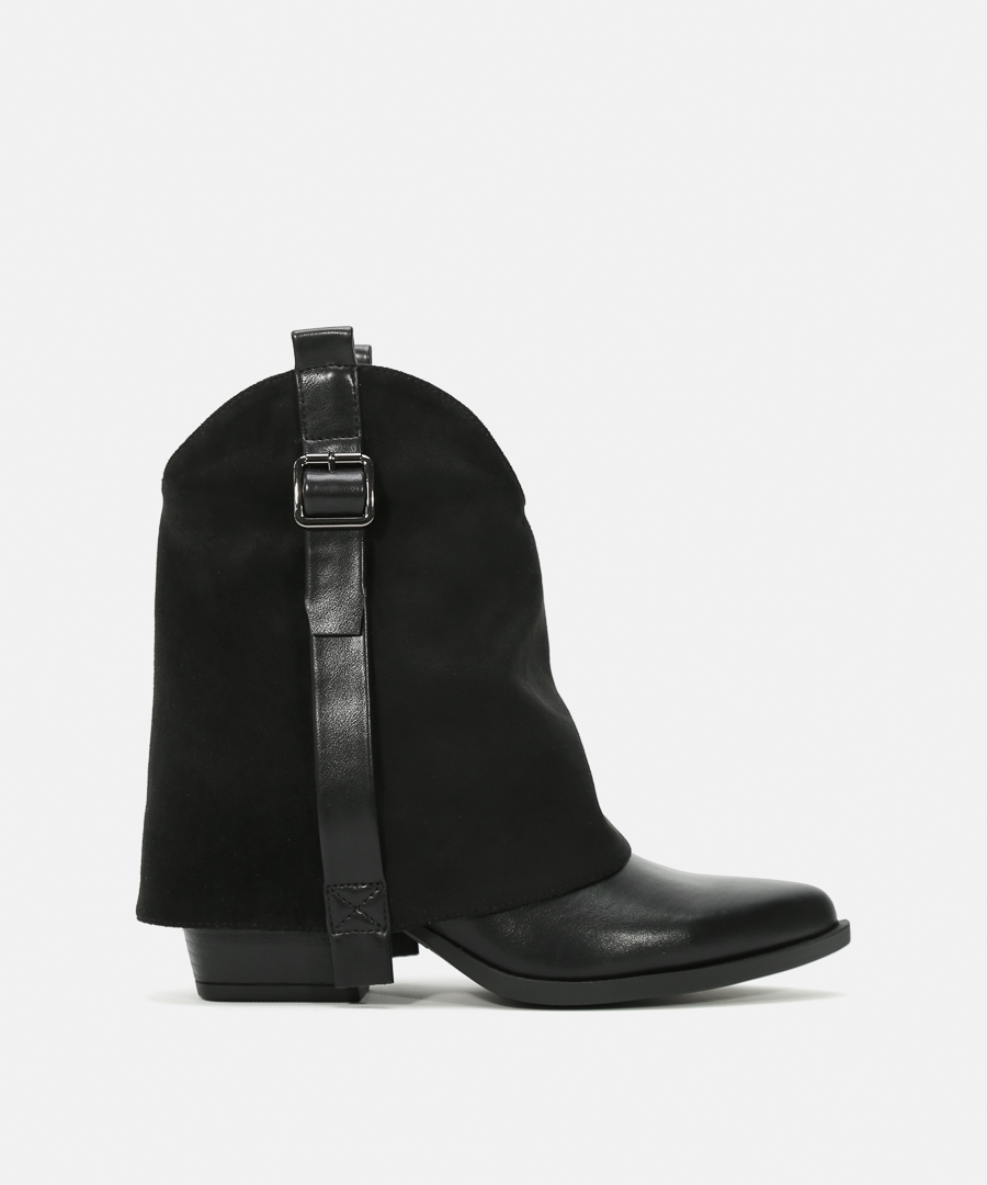 Botines cowboy polaina image number null